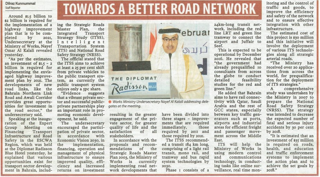 Towards a better road network